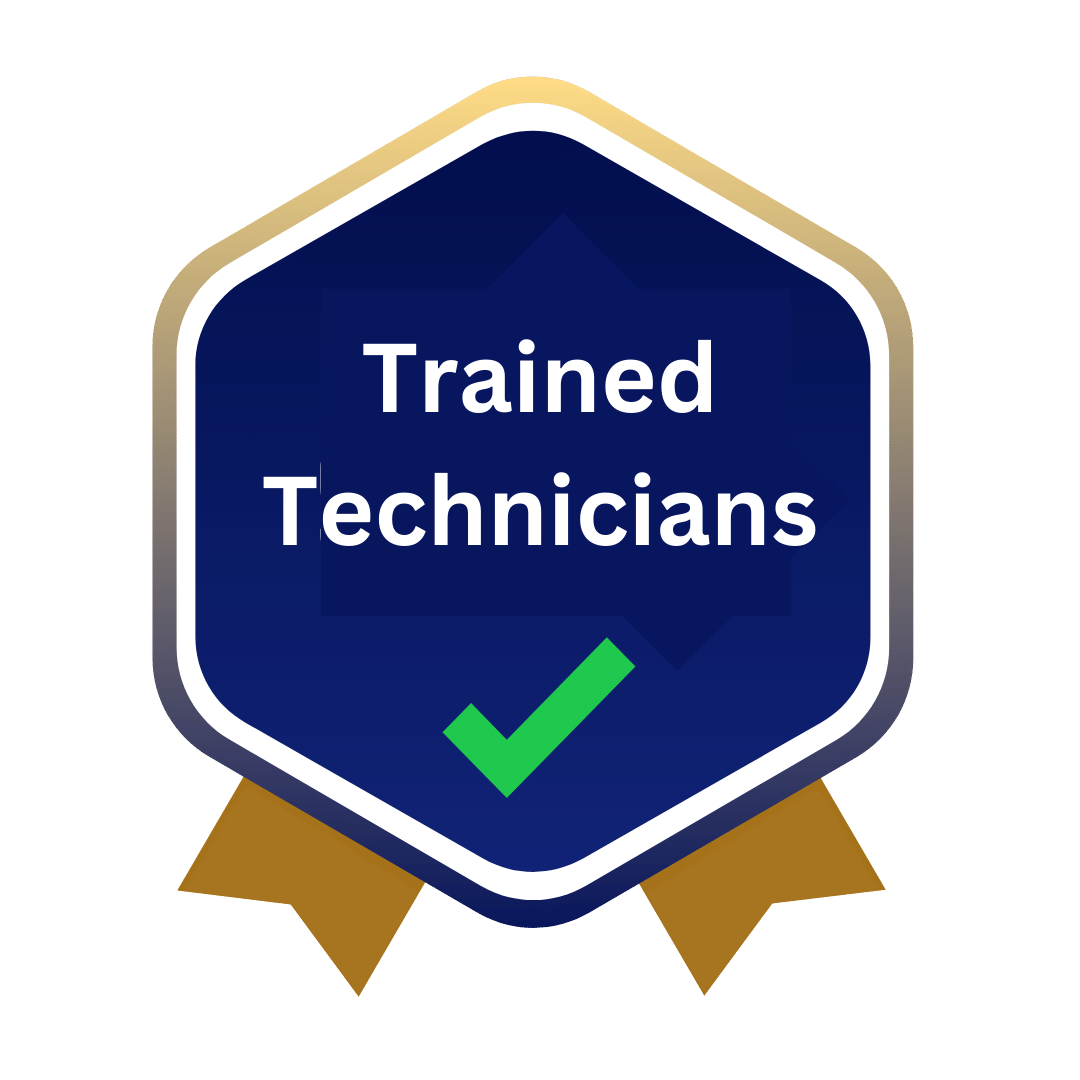 Trained technicians icon